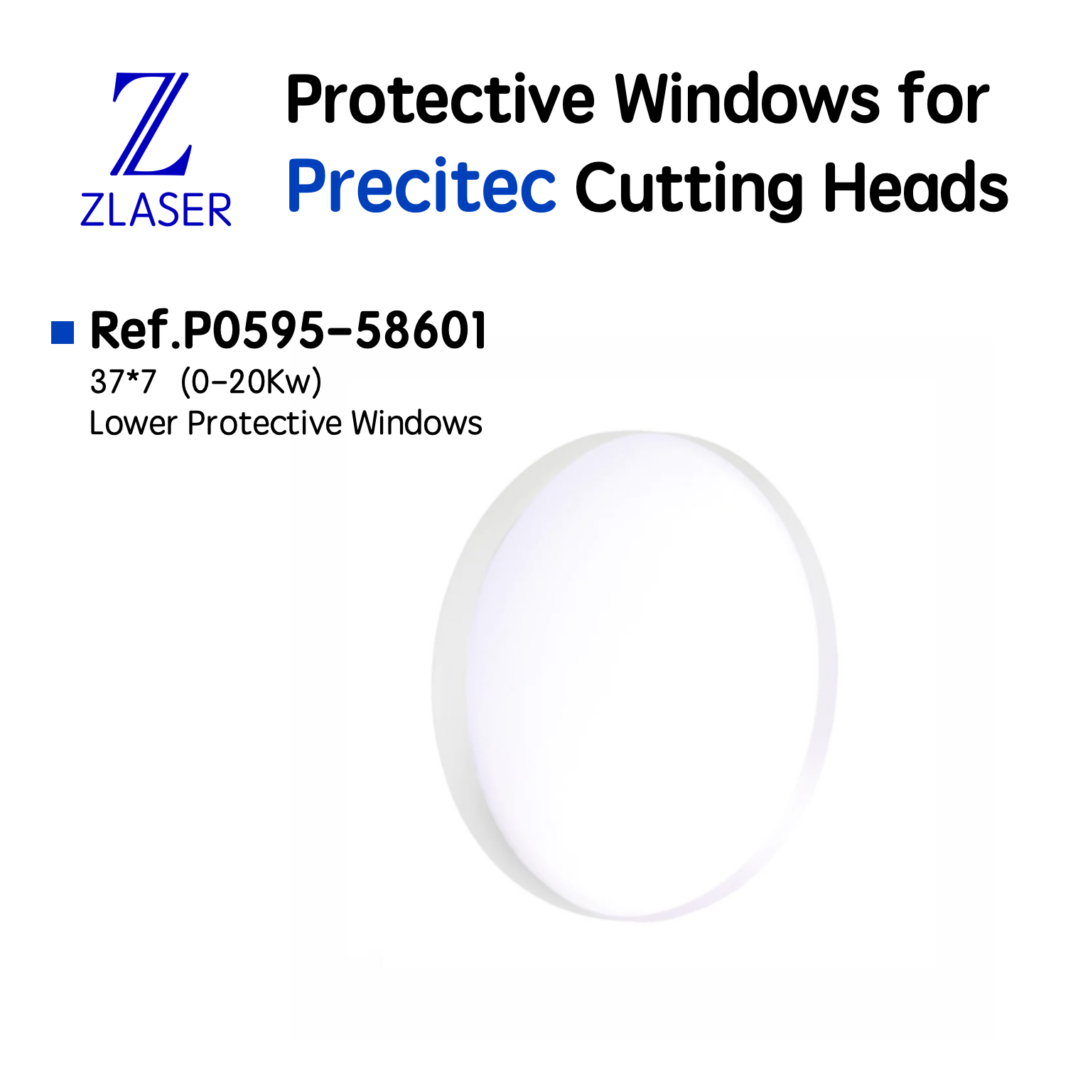 Protective windows for Prcitec Cutting Head