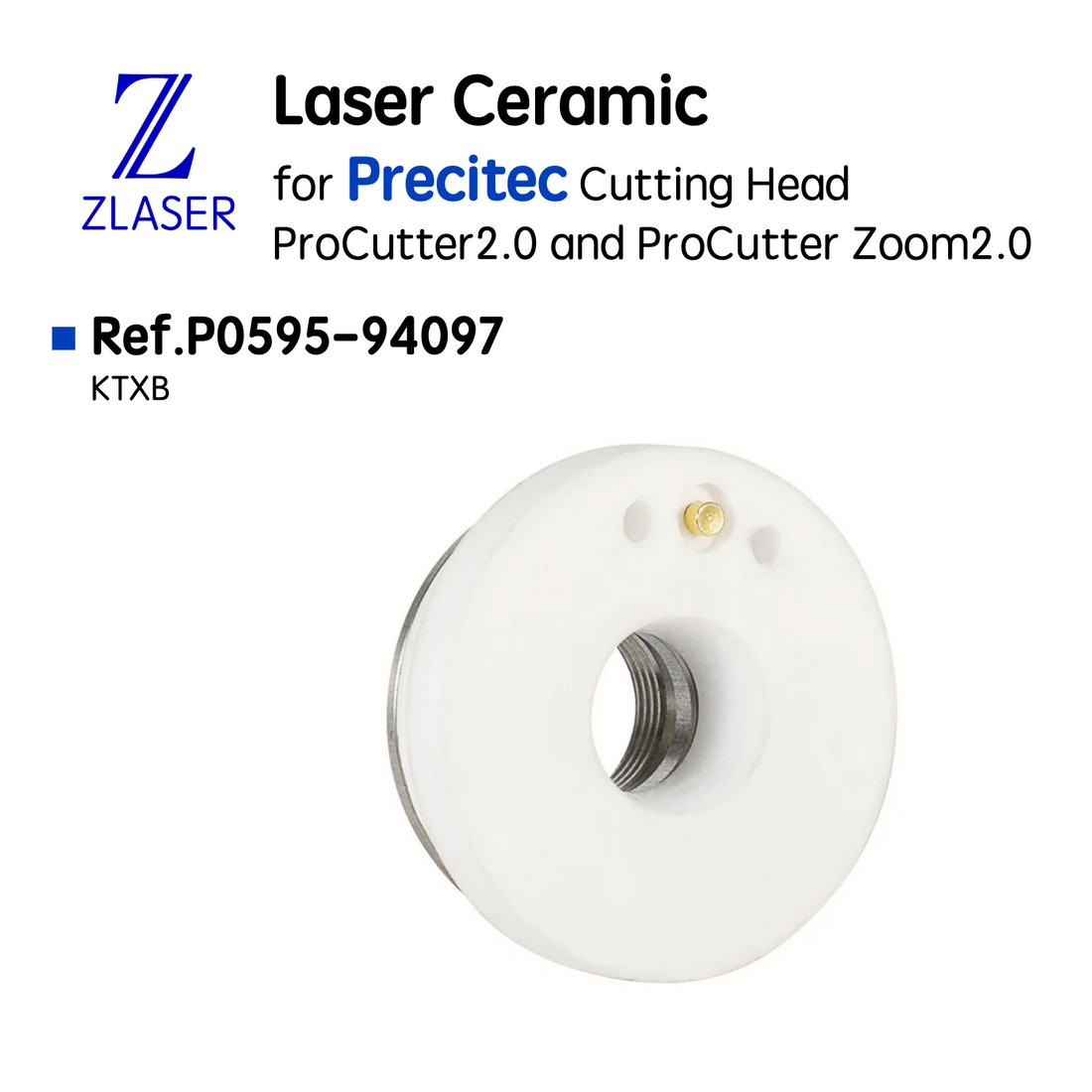 Ceramic part KT XB suitable for cutting heads ProCutter 2.0 and ProCutter Zoom 2.0