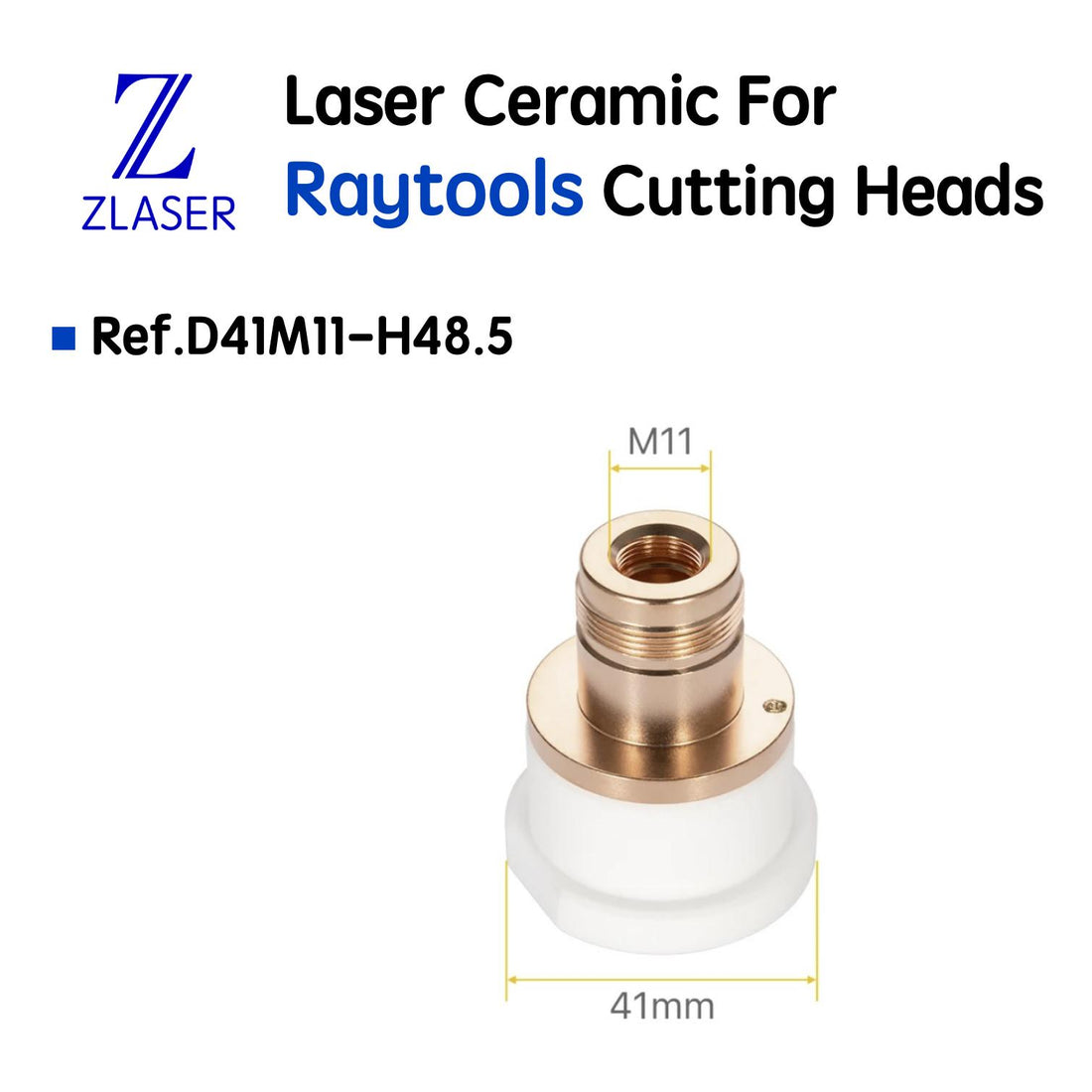 D41M11 Ceramic For Raytools Cutting Heads