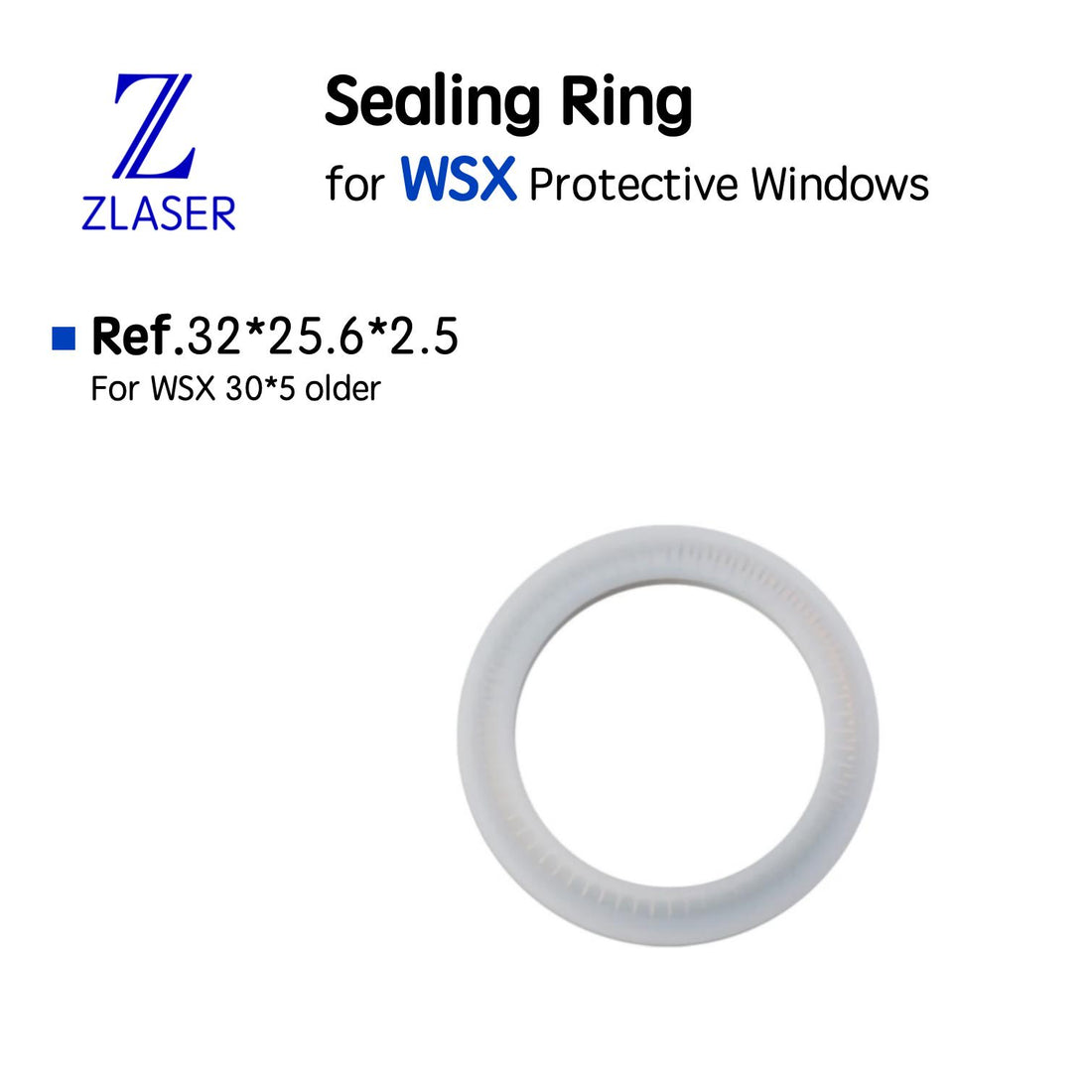 Zlasertools Sealing Ring for WSX Protective Window